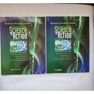 Abeka-Science Project Guide Science in Action Sixth Edition 2 Books   A Beka